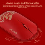 Chuột không dây nhẹ, di động, im lặng Lenovo Air Handle, Phiên bản Chuột Blessing, Chuột không dây, Phiên bản Chuột Blessing