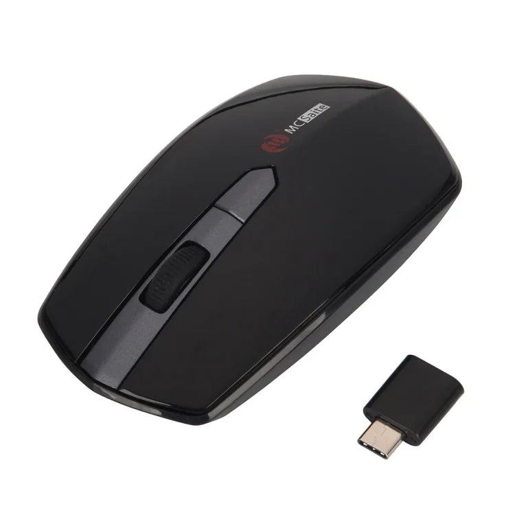 Chuột quang không dây MC Saite MC-369AG USB-C / Type-C 1600DPI ba tốc độ điều chỉnh 4 nút