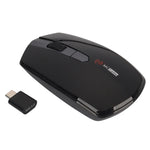 Chuột quang không dây MC Saite MC-369AG USB-C / Type-C 1600DPI ba tốc độ điều chỉnh 4 nút