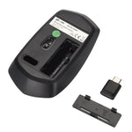 Chuột quang không dây MC Saite MC-369AG USB-C / Type-C 1600DPI ba tốc độ điều chỉnh 4 nút
