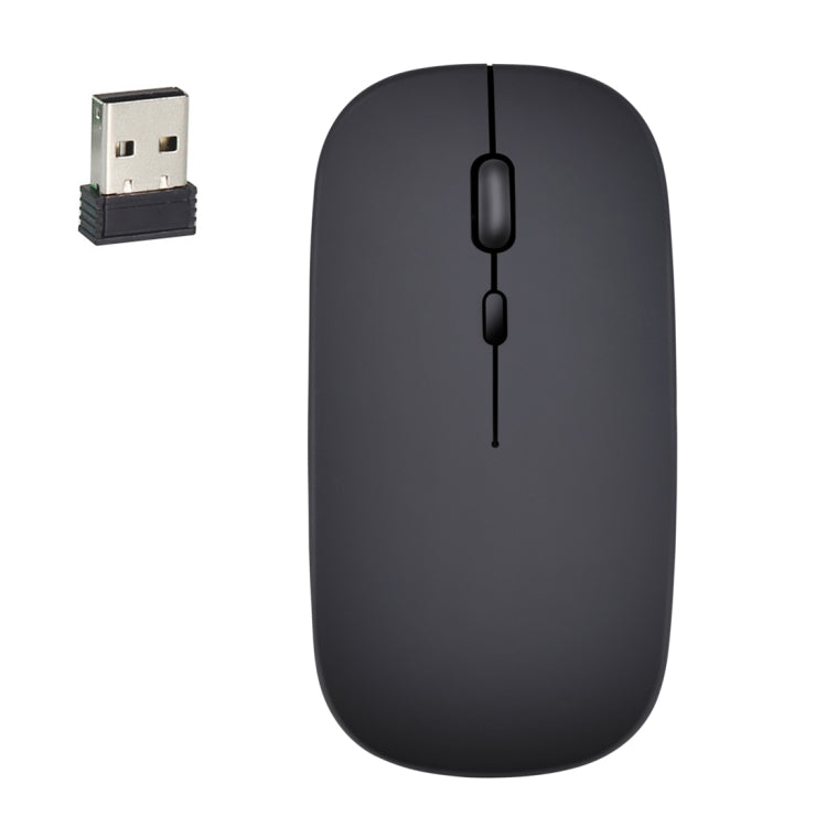 Chuột quang không dây 2.4GHz 1600DPI ba tốc độ điều chỉnh im lặng HXSJ M80, màu vàng, vàng hồng, bạc, trắng, đen, xám