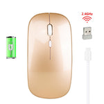 Chuột quang không dây 2.4GHz 1600DPI ba tốc độ điều chỉnh im lặng HXSJ M80, màu vàng, vàng hồng, bạc, trắng, đen, xám