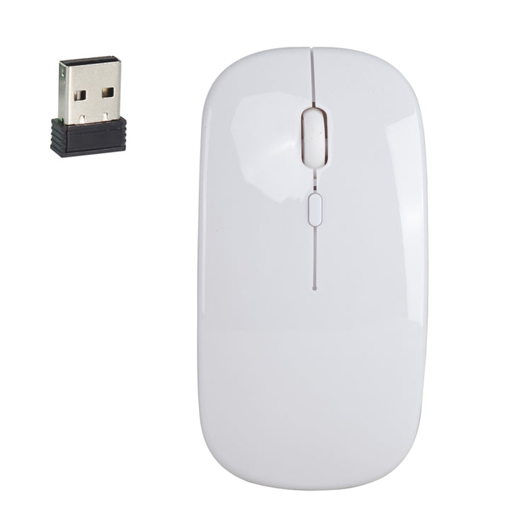Chuột quang không dây 2.4GHz 1600DPI ba tốc độ điều chỉnh im lặng HXSJ M80, màu vàng, vàng hồng, bạc, trắng, đen, xám
