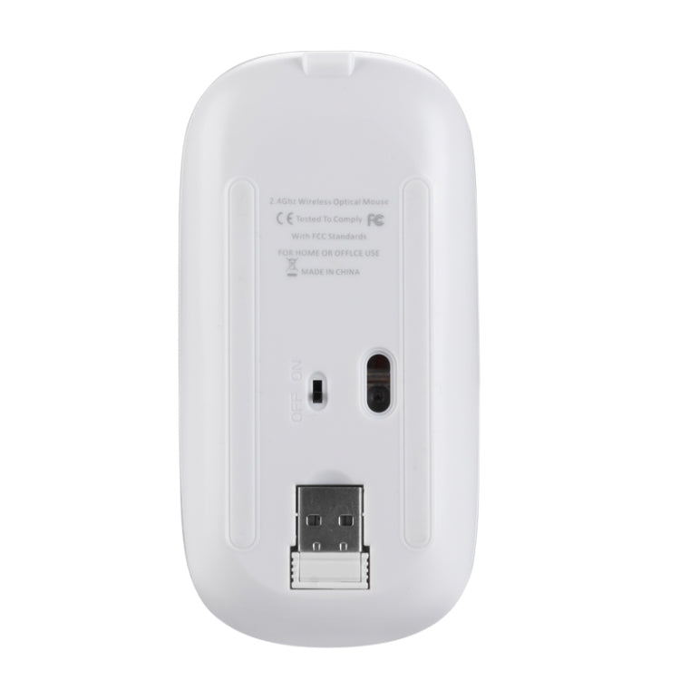 Chuột quang không dây 2.4GHz 1600DPI ba tốc độ điều chỉnh im lặng HXSJ M80, màu vàng, vàng hồng, bạc, trắng, đen, xám