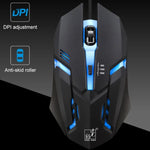 Chuột chơi game quang có dây Chasing Leopard K2 USB đèn nền LED 1600DPI điều chỉnh 3 tốc độ, chiều dài: 1.3m, K2