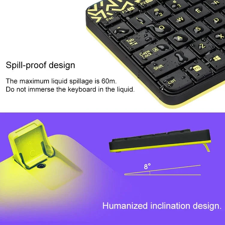 Bộ bàn phím và chuột không dây Logitech MK240 Nano