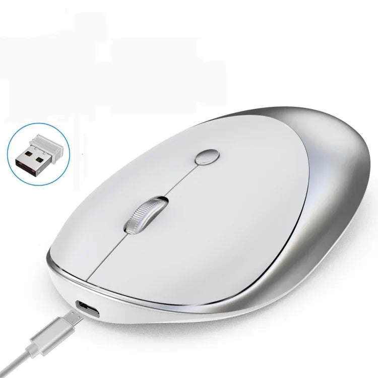 Chuột Bluetooth không dây HXSJ T36 2.4G Bluetooth 5.0+3.0 thiết kế im lặng ba chế độ
