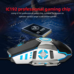 Chuột chơi game có dây HXSJ J700 có đèn màu lập trình thể thao điện tử, J700