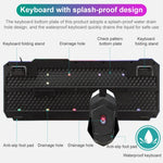 Bộ bàn phím và chuột chơi game có dây SHIPADOO D620 104 phím RGB đèn nền màu vỡ cho laptop, PC