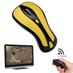 Chuột bay PR-01 6D Gyroscope Fly Air Mouse 2.4G USB Receiver 1600 DPI Chuột quang không dây cho Máy tính PC Android Smart TV Box, KB6572GW, KB6572LB, KB6572LW, KB6572PB, KB6572PW, KB6572RB, KB6572RW, KB6572YB