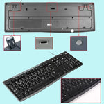 Bộ bàn phím và chuột có dây Logitech MK200