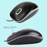 Bộ bàn phím và chuột có dây Logitech MK200