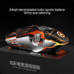 Chuột chơi game cơ có dây YINDIAO 3200DPI 4 chế độ điều chỉnh 7 phím đèn RGB, kiểu: Phiên bản yên tĩnh, kiểu: Phiên bản yên tĩnh