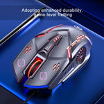Chuột chơi game có dây YINDIAO G5 3200DPI, 4 chế độ điều chỉnh, 6 phím, đèn RGB, im lặng, phiên bản G5 Silent màu đen và trắng