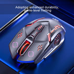 Chuột chơi game có dây YINDIAO G5 3200DPI, 4 chế độ điều chỉnh, 6 phím, đèn RGB, màu đen và trắng