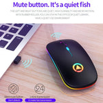 Chuột không dây YINDIAO A2 2.4GHz 1600DPI, 3 chế độ điều chỉnh, im lặng, dùng pin, phiên bản pin