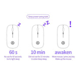 Chuột không dây YINDIAO A2 2.4GHz 1600DPI, 3 chế độ điều chỉnh, im lặng, dùng pin, phiên bản pin