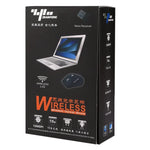 Chuột quang không dây 2.4GHz với đầu thu USB, điều chỉnh 1200 DPI cho máy tính PC và laptop
