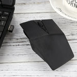 Chuột quang không dây 2.4GHz với đầu thu USB, điều chỉnh 1200 DPI cho máy tính PC và laptop