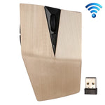 Chuột quang không dây 2.4GHz với đầu thu USB, điều chỉnh 1200 DPI cho máy tính PC và laptop