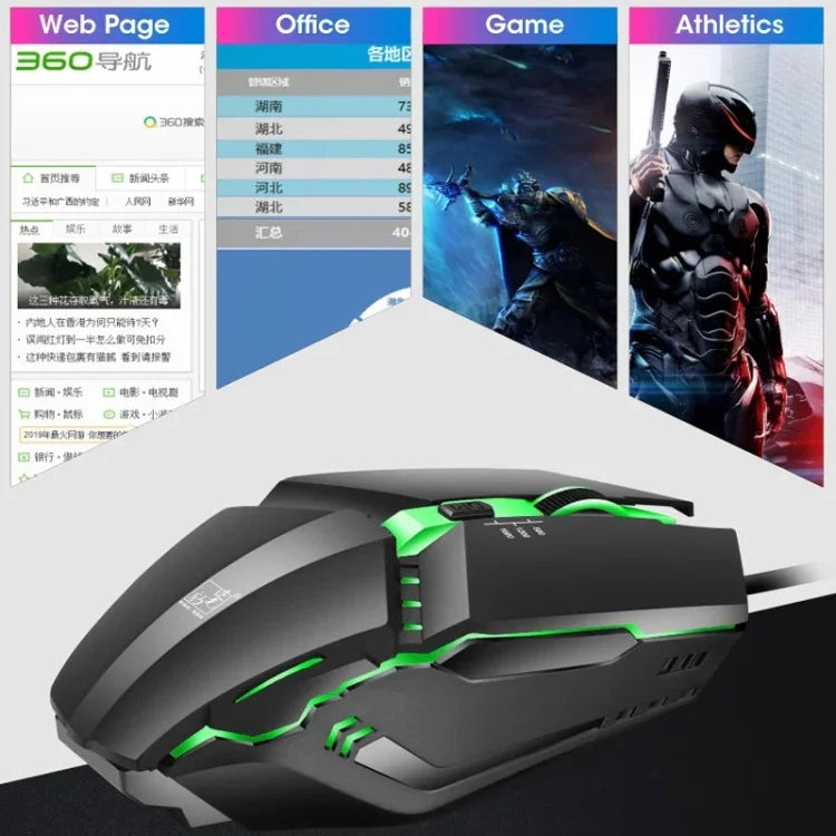Chuột chơi game có dây ZGB K3 USB RGB