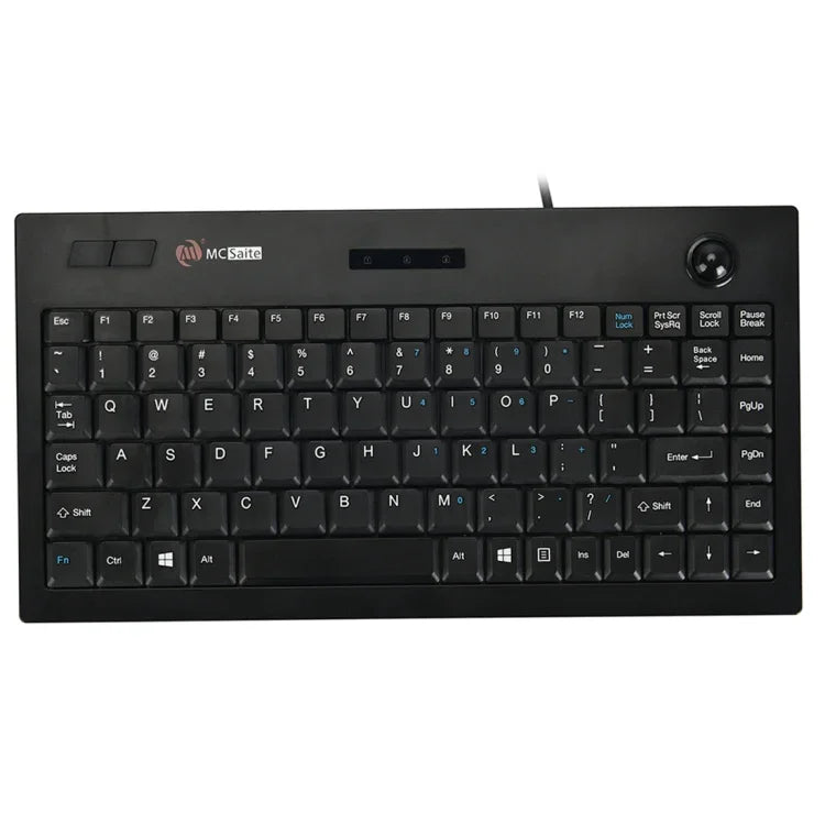 Bàn phím đa phương tiện có dây MC Saite MC-9712 với 88 phím và trackball cho Windows