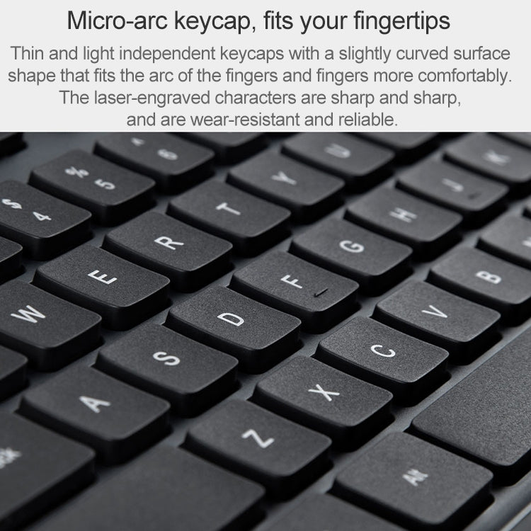 Bộ bàn phím và chuột không dây Xiaomi 2.4GHz chính hãng cho laptop và máy tính để bàn, thế hệ 2