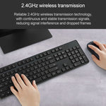 Bộ bàn phím và chuột không dây Xiaomi 2.4GHz chính hãng cho laptop và máy tính để bàn, thế hệ 2