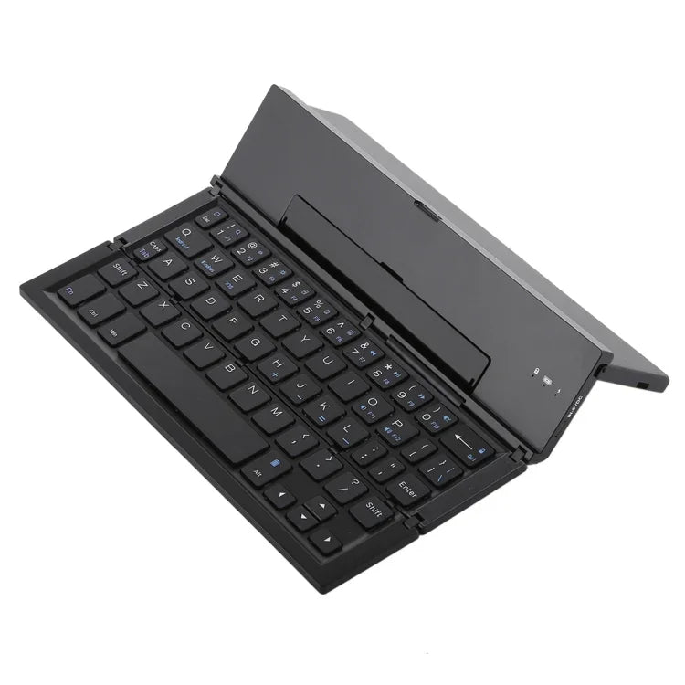 Bàn phím Bluetooth siêu mỏng gập được GK608 V3.0, Có giá đỡ tích hợp, Hỗ trợ hệ điều hành Android / iOS / Windows, GK608 (Đen), GK608 (Xám), GK608 (Vàng)