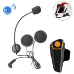 Tai nghe liên lạc Bluetooth V3.0 2.4GHz đơn BT-S2 cho mũ bảo hiểm xe máy, trả lời tự động, hỗ trợ FM, khoảng cách liên lạc đến 1000m, BT-S2 đơn