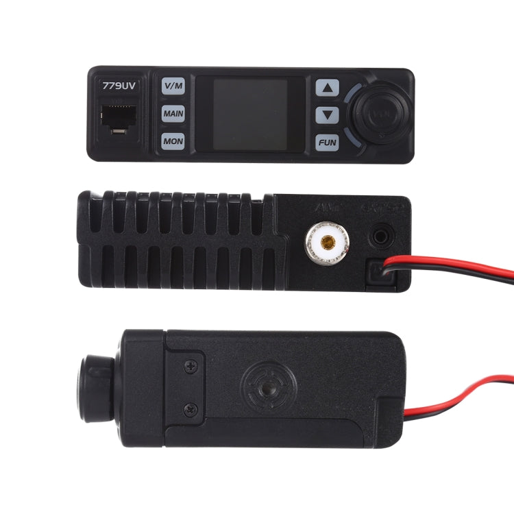 Bộ đàm di động AnyTone AT-779UV VHF / UHF hai băng tần 200 kênh 25W FM cho xe hơi