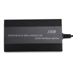 Sạc đa năng 100W cho laptop với sạc xe hơi & adapter nguồn AC & 8 adapter nguồn & 1 cổng USB cho Samsung, Sony, Asus, Acer, IBM, HP, DELL, phích cắm US