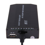 Sạc đa năng 100W cho laptop với sạc xe hơi & adapter nguồn AC & 8 adapter nguồn & 1 cổng USB cho Samsung, Sony, Asus, Acer, IBM, HP, DELL, phích cắm UK, AU, EU, UK
