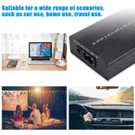 Sạc đa năng 100W cho laptop với sạc xe hơi & adapter nguồn AC & 8 adapter nguồn & 1 cổng USB cho Samsung, Sony, Asus, Acer, IBM, HP, DELL, phích cắm UK, AU, EU, UK