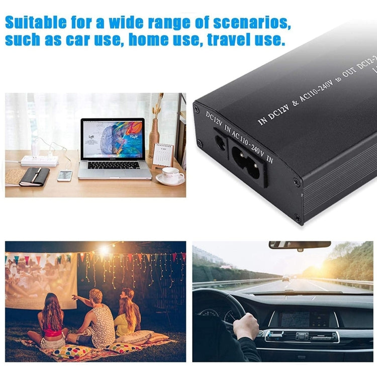 Sạc đa năng 100W cho laptop với sạc xe hơi & adapter nguồn AC & 8 adapter nguồn & 1 cổng USB cho Samsung, Sony, Asus, Acer, IBM, HP, DELL, phích cắm UK, AU, EU, UK