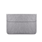 Túi lót laptop bằng da PU01S, khóa nam châm ngang vô hình cho laptop 13.3 inch, 13.3 inch