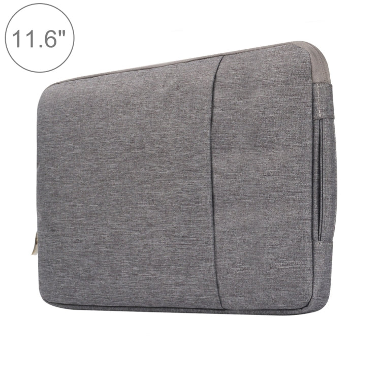 Túi Đựng Laptop Denim Mềm Thời Trang Đa Năng 11.6 inch Có Khóa Kéo Dùng Cho MacBook Air, Lenovo và Các Laptop Khác, Kích thước: 32.2x21.8x2cm, 11.6 inch Tím, 11.6 inch Hồng Đậm, 11.6 inch Xanh Dương, 11.6 inch Xám, 11.6 inch Xanh Đậm