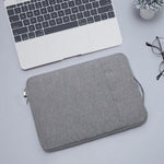 Túi Đựng Laptop Denim Mềm Thời Trang Đa Năng 11.6 inch Có Khóa Kéo Dùng Cho MacBook Air, Lenovo và Các Laptop Khác, Kích thước: 32.2x21.8x2cm, 11.6 inch Tím, 11.6 inch Hồng Đậm, 11.6 inch Xanh Dương, 11.6 inch Xám, 11.6 inch Xanh Đậm