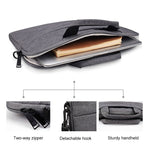 Túi đeo vai một bên chống nước chống rách ST02S cho laptop 14.1 inch, có dây đeo vali, ST02S 14.1 inch xanh hải quân, ST02S 14.1 inch đen, ST02S 14.1 inch xám đậm, ST02S 14.1 inch hồng, ST02S 14.1 inch xám nhạt