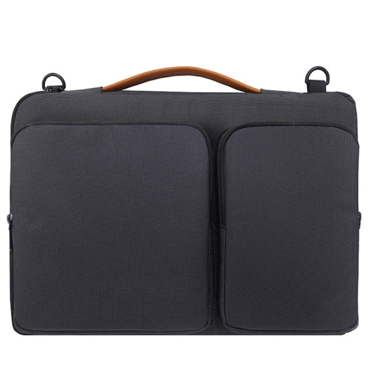 Túi xách laptop chống nước bằng nylon cho laptop 15-15.6 inch có dây kéo vali, 15-15.6 inch