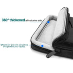Túi xách laptop chống nước bằng nylon cho laptop 15-15.6 inch có dây kéo vali, 15-15.6 inch