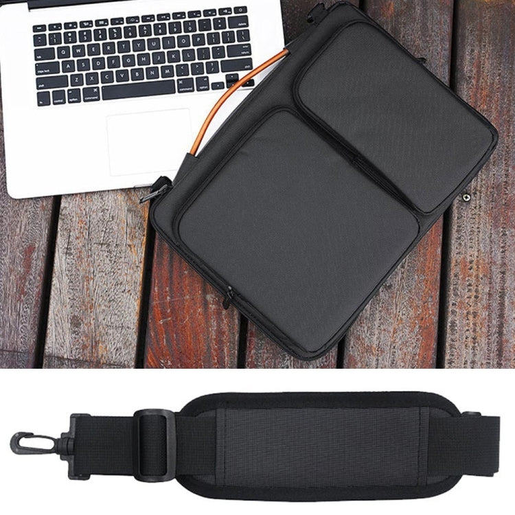 Túi xách laptop chống nước bằng nylon cho laptop 15-15.6 inch có dây kéo vali, 15-15.6 inch