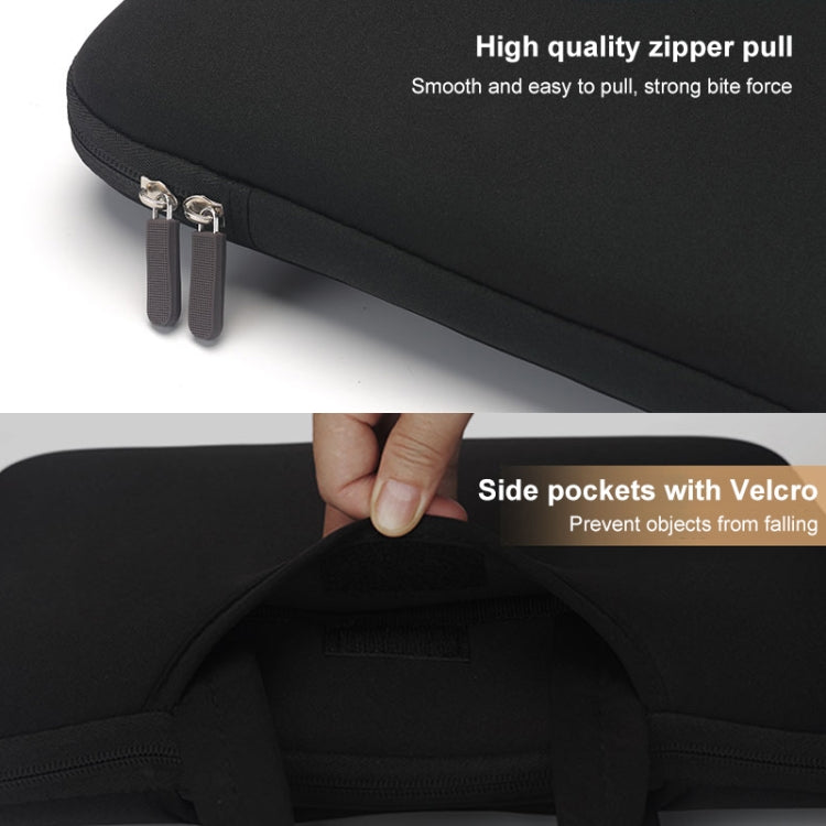 Túi tay cầm thoáng khí di động 13.3 inch cho MacBook Air / Pro, Lenovo và các laptop khác, Kích thước: 34x25.5x2.5cm, 13.3 inch màu hồng đậm, 13.3 inch màu xám, 13.3 inch màu xanh lá, 13.3 inch màu hồng, 13.3 inch màu đen