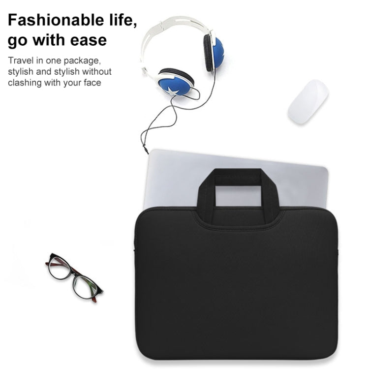 Túi tay cầm thoáng khí di động 13.3 inch cho MacBook Air / Pro, Lenovo và các laptop khác, Kích thước: 34x25.5x2.5cm, 13.3 inch màu hồng đậm, 13.3 inch màu xám, 13.3 inch màu xanh lá, 13.3 inch màu hồng, 13.3 inch màu đen
