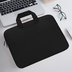 Túi tay cầm thoáng khí di động 13.3 inch cho MacBook Air / Pro, Lenovo và các laptop khác, Kích thước: 34x25.5x2.5cm, 13.3 inch màu hồng đậm, 13.3 inch màu xám, 13.3 inch màu xanh lá, 13.3 inch màu hồng, 13.3 inch màu đen