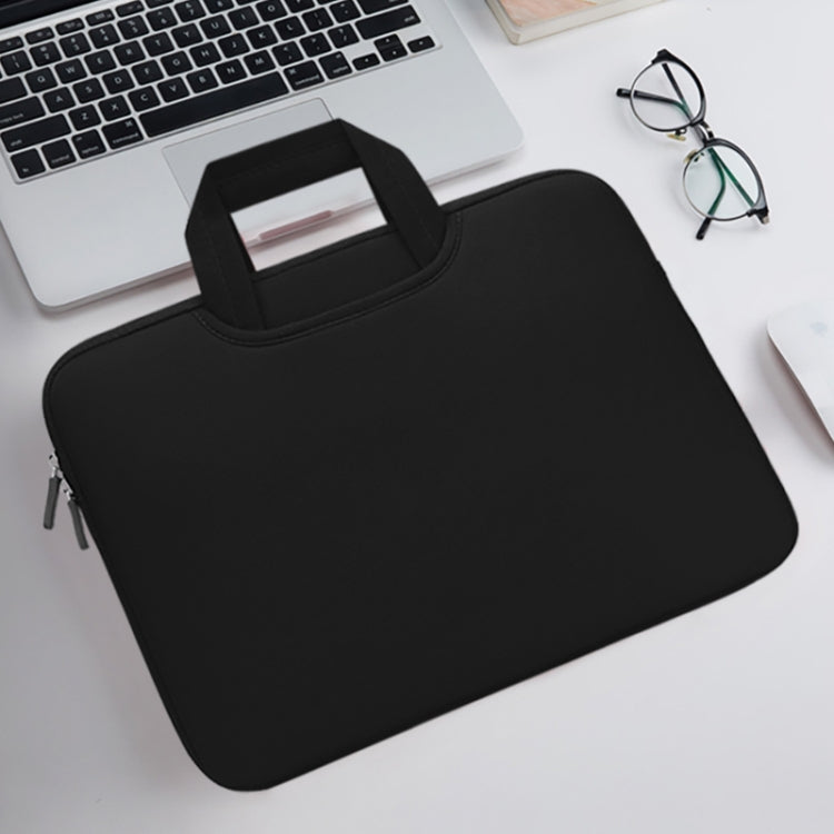 Túi tay cầm thoáng khí di động 13.3 inch cho MacBook Air / Pro, Lenovo và các laptop khác, Kích thước: 34x25.5x2.5cm, 13.3 inch màu hồng đậm, 13.3 inch màu xám, 13.3 inch màu xanh lá, 13.3 inch màu hồng, 13.3 inch màu đen
