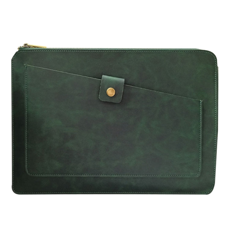 Túi đựng laptop máy tính bảng kinh doanh bằng da thật đa năng cho laptop 13,3 inch trở xuống, 13,3 inch