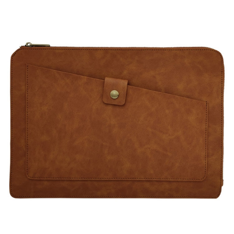 Túi đựng laptop máy tính bảng kinh doanh bằng da thật đa năng cho laptop 13,3 inch trở xuống, 13,3 inch