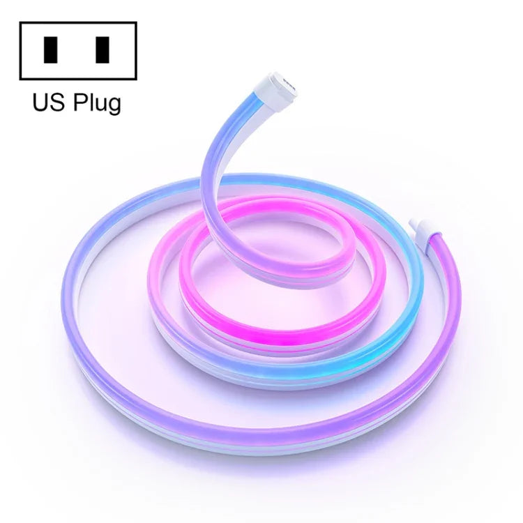 Dải đèn RGB đồng bộ Xiaomi Mijia 2m, phích cắm Mỹ, dải đèn 2m
