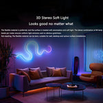 Dải đèn RGB đồng bộ Xiaomi Mijia 2m, phích cắm Mỹ, dải đèn 2m